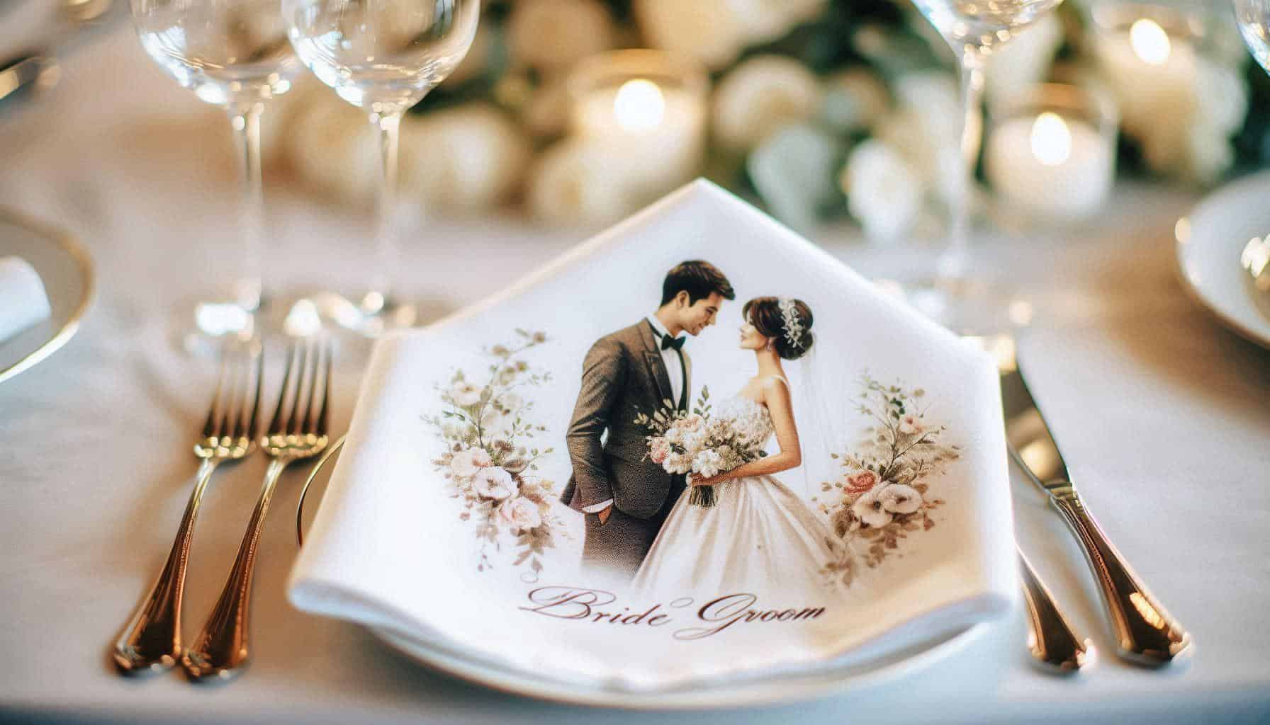 How to Style Custom Napkins to Complement Your Wedding Theme and Decor