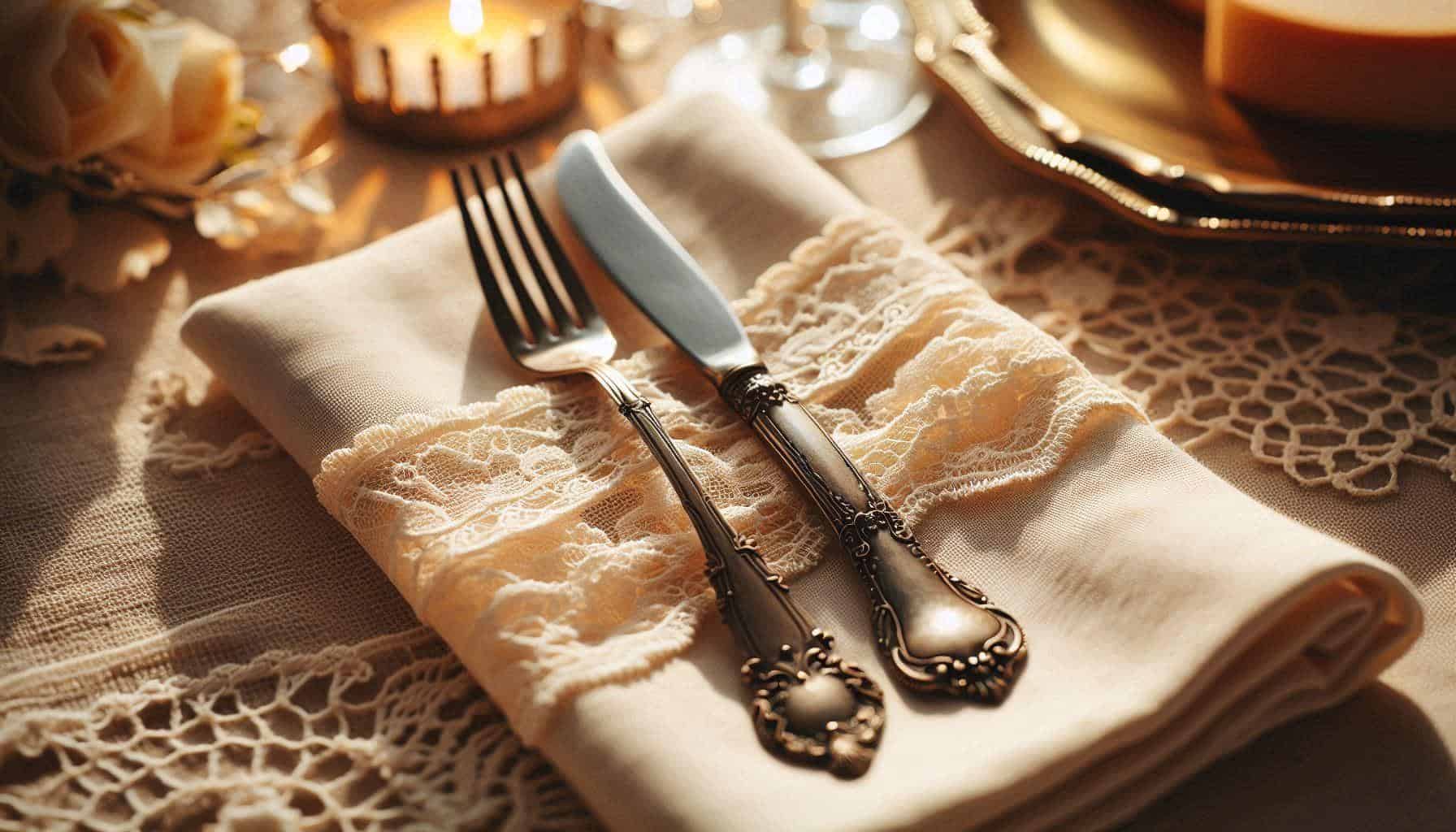 How to Style Custom Napkins to Complement Your Wedding Theme and Decor 15