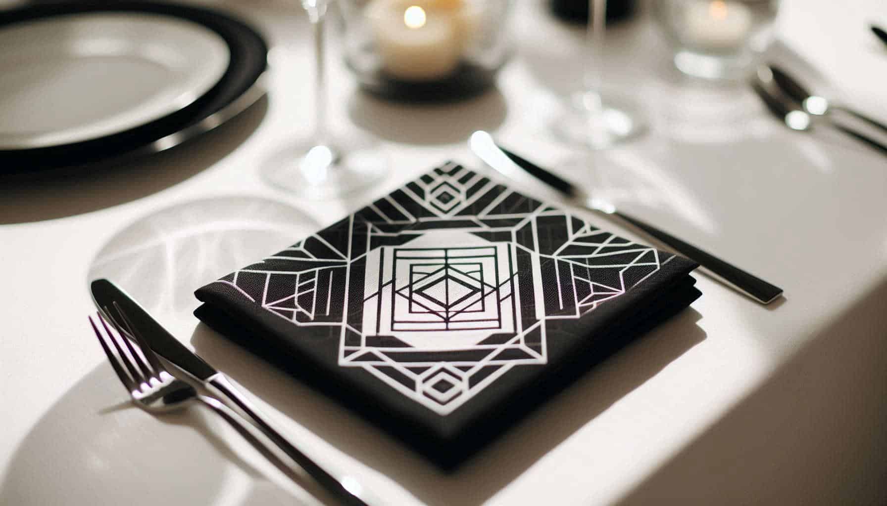 How to Style Custom Napkins to Complement Your Wedding Theme and Decor 17