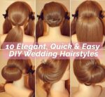 10 Elegant DIY Wedding Hairstyles